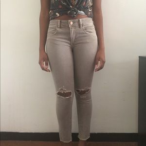 AEO Super Super Stretch/ Cropped Jegging